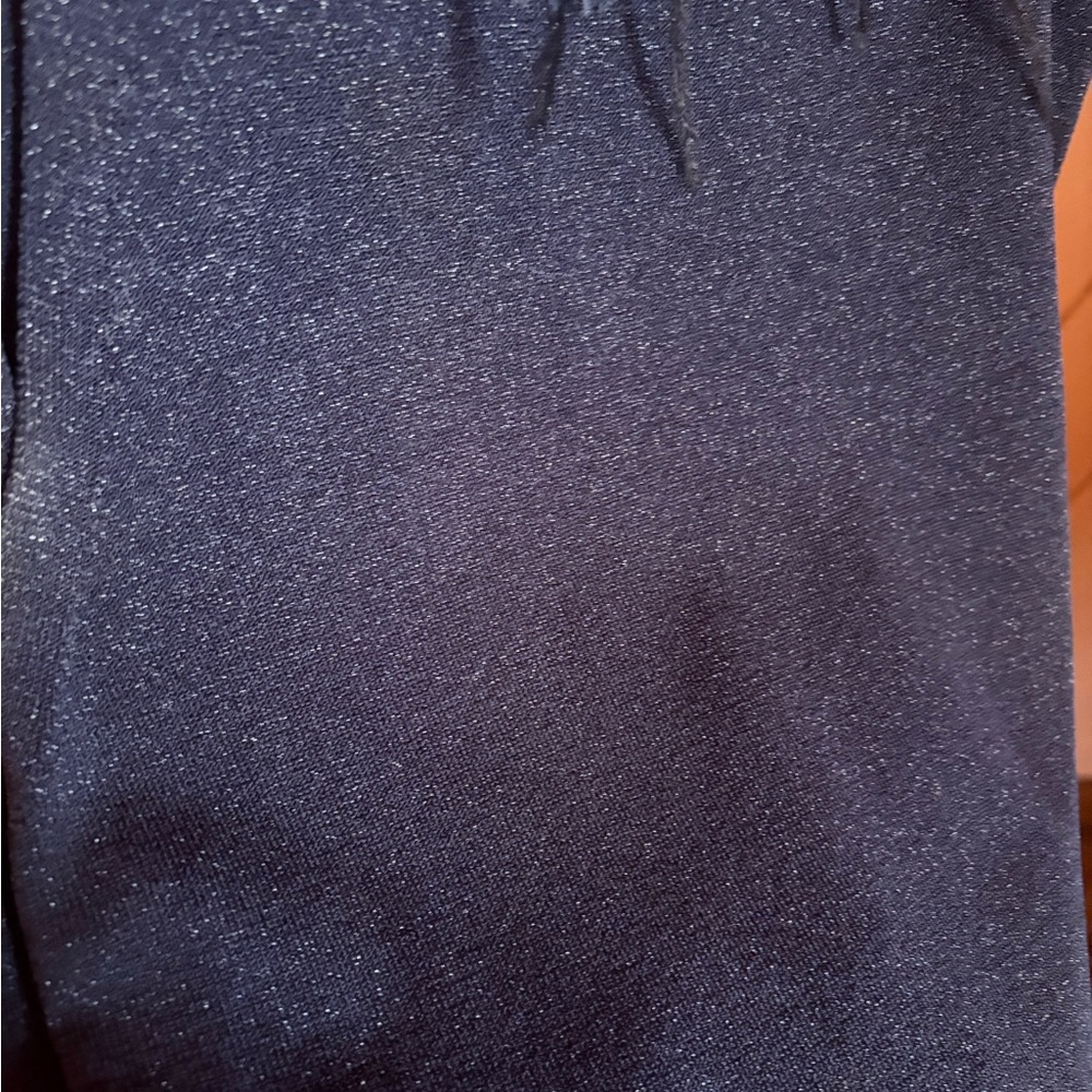 Blue Beaded Feather Top View 4